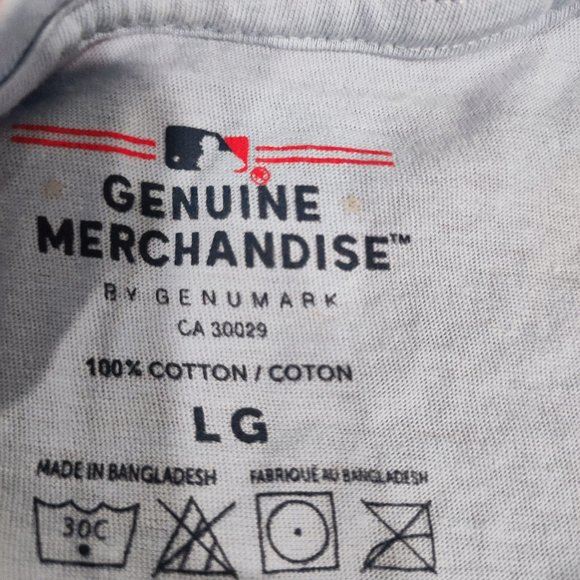 Toronto blue jays genuine merchandise back graphic T-shirt babyblue men's size L - Picture 6 of 6